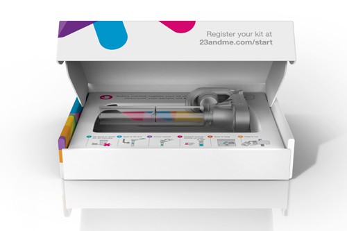 23andMe genetic testing kit