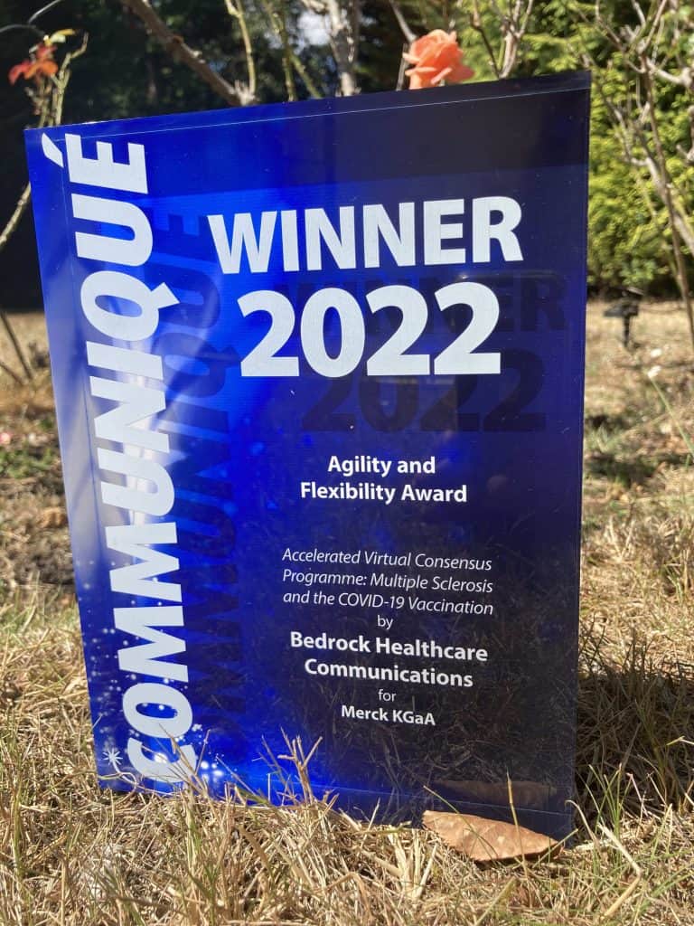Communique Award Bedrock Healthcare Communications