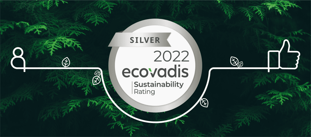 EcoVadis silver badge