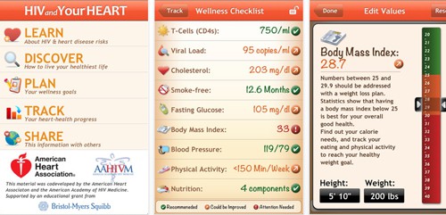 HIV and Your Heart iPhone app
