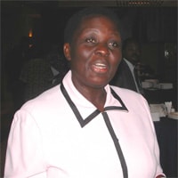 UN HIV envoy Speciosa Wandira-Kazibwe 