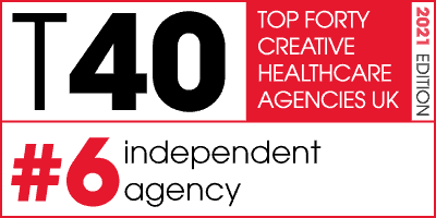 Logo showing that Cuttsy+Cuttsy are the 6th Independent Agency on the 2021 T40 listing