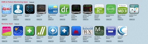 Apple iTunes Store HCP apps