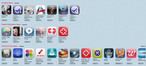 Apple iTunes Store HCP apps