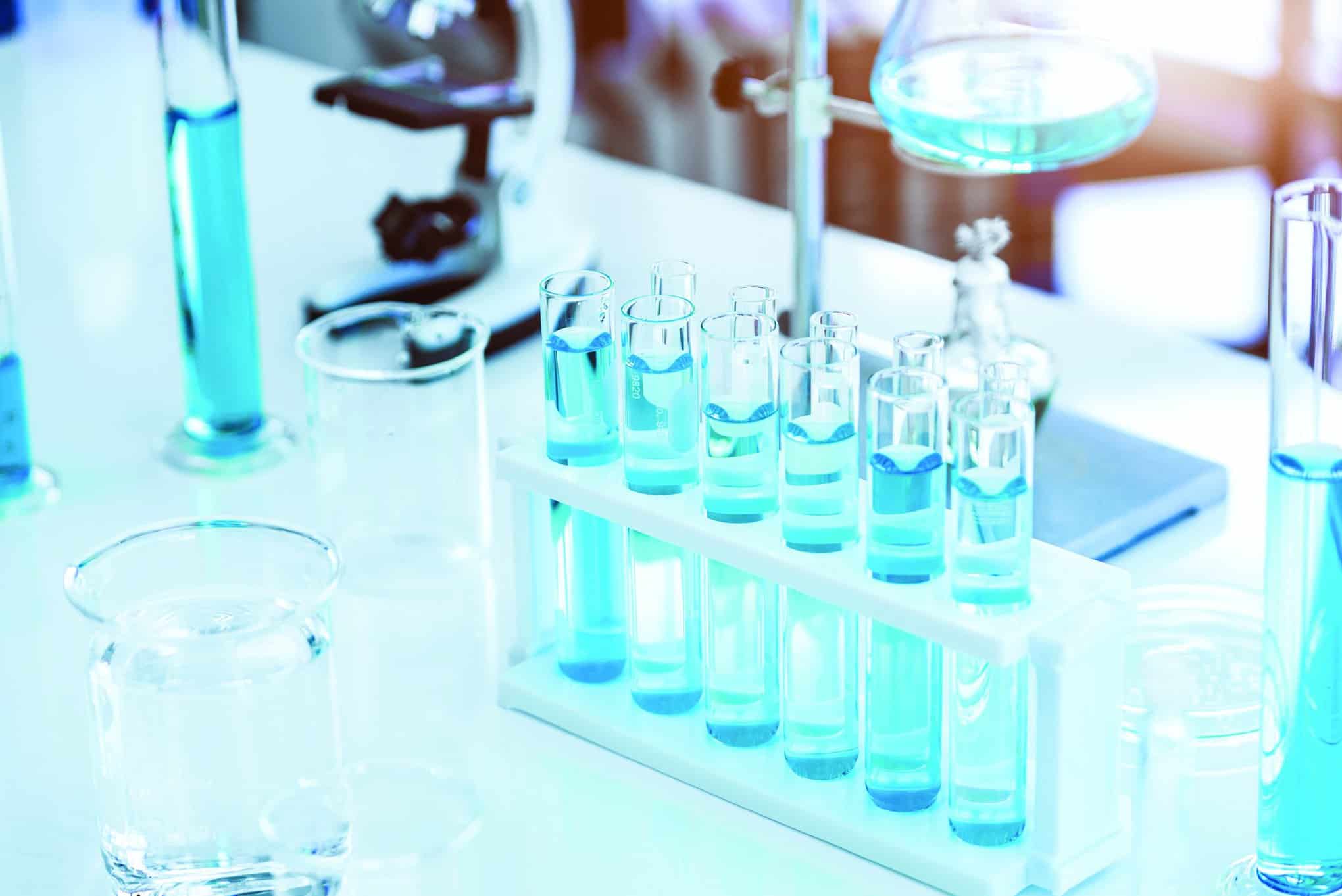 Rare diseases Test tubes