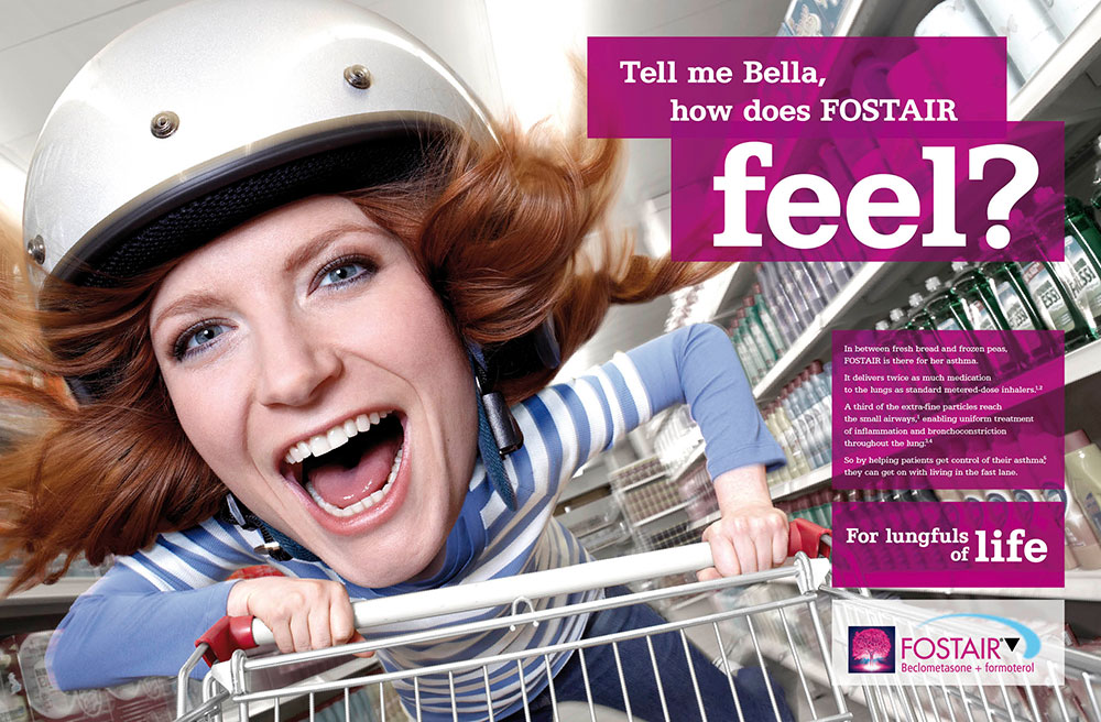 Fostair campaign - Healthcare Advert