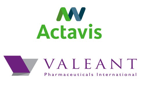 Actavis Valeant logo