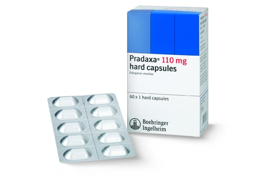 Boehringer Ingelheim Pradaxa dabigatran pack