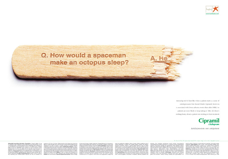 Cipramil - Healthcare Advert