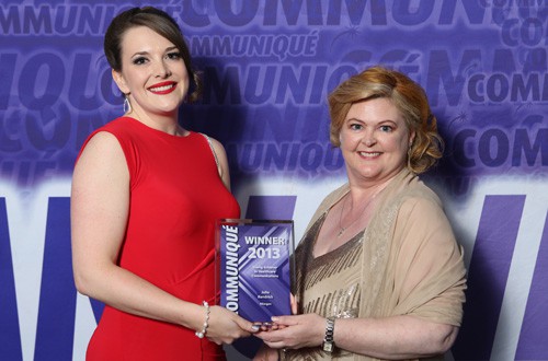 Communique 2013 winner young achiever in healthcare communications