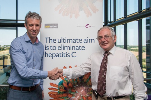 Hepatits C AbbVie NHS partnership