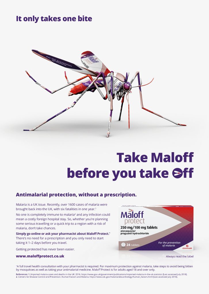 Maloff Mosquito - Healthcare Advert