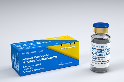 GSK flu vaccine Flulaval Quadrivalent
