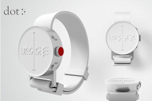 Serviceplan DOT first Braille Smartwatch