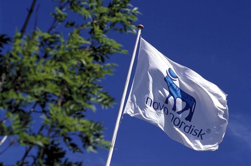 Novo Nordisk flag