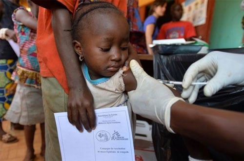 Vaccination campaign, MSF