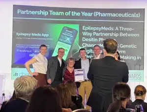 EpilepsyMeds receives Highly Commended recognition at Excellence in Healthcare Partnership Awards 2026 | PMLiVE Genetic Digital at the EHP Awards | EpilepsyMeds receives Highly Commended recognition at Excellence in Healthcare Partnership Awards 2026