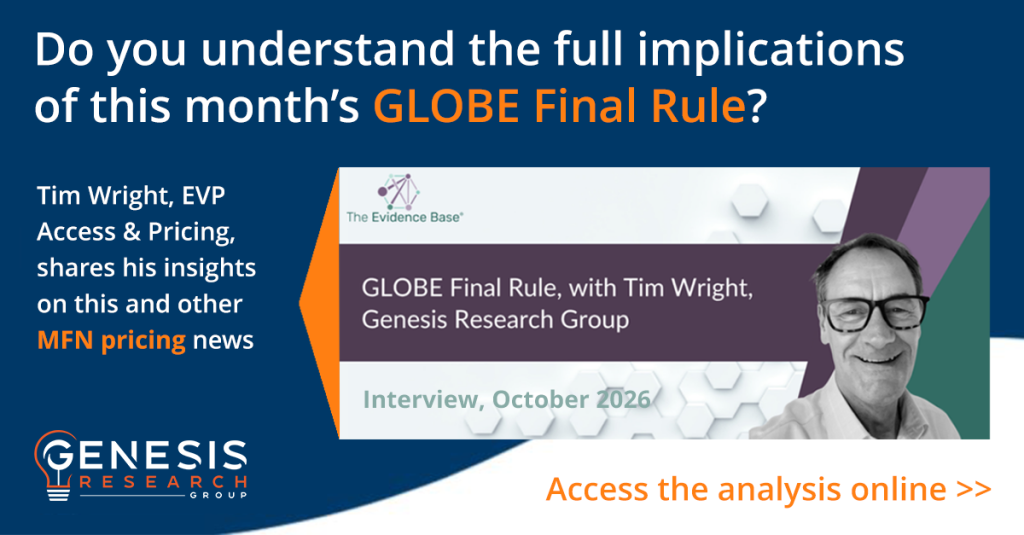 promo for Tim's discussion of GLOBE Final Rule
